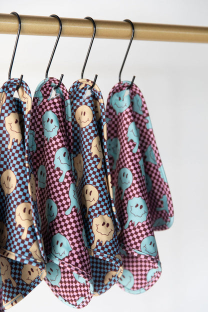 YELLOW TRIPPY CHECKER | LOVIE