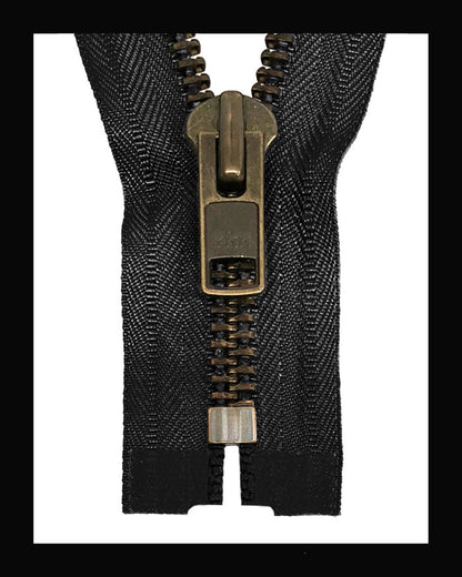 Information related to zippers, thread, and sewing.