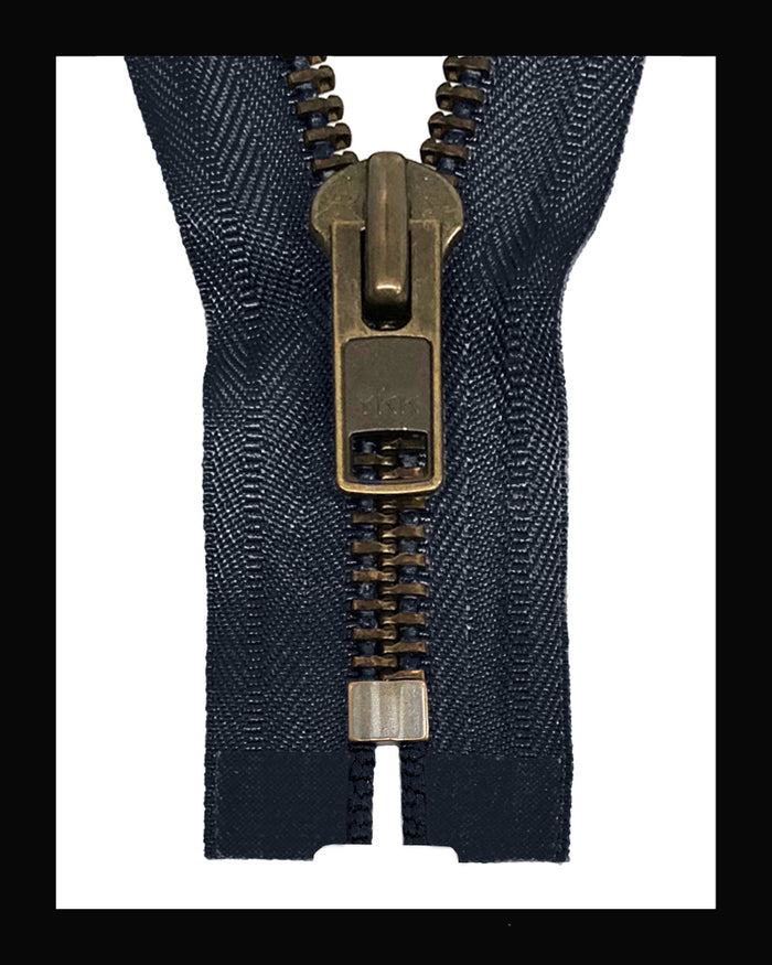 Information related to zippers, thread, and sewing.