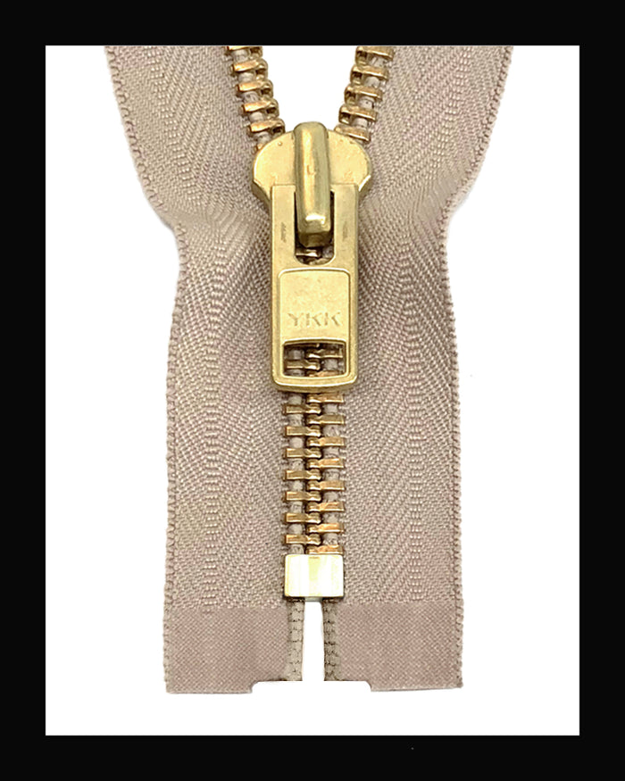 Information related to zippers, thread, and sewing.