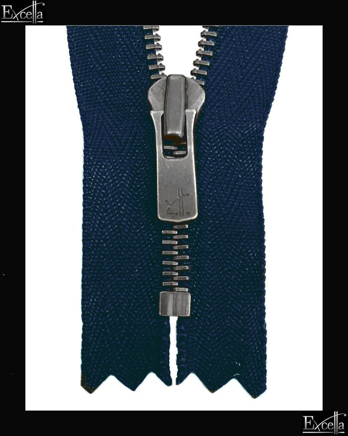 #2 Closed / Antique-Silver (7"~34") - Zipper and Thread