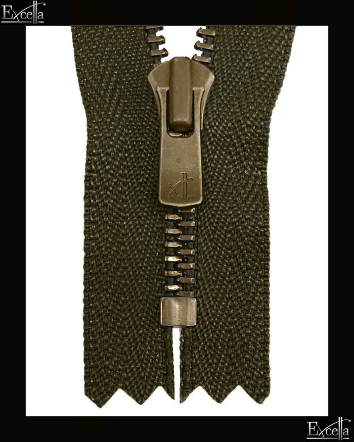Information related to zippers, thread, and sewing.