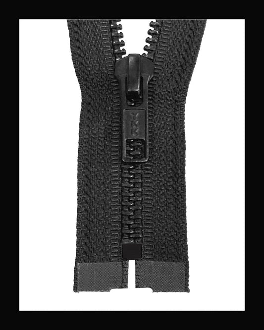 Information related to zippers, thread, and sewing.