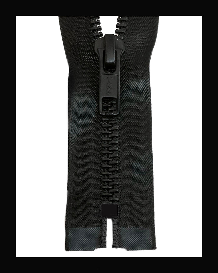 Information related to zippers, thread, and sewing.