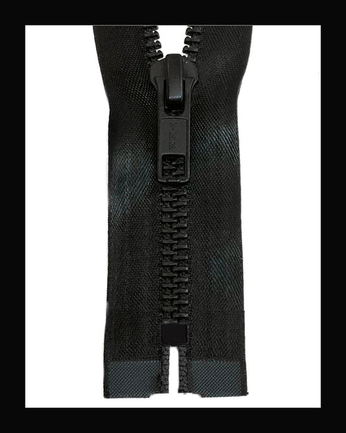 Information related to zippers, thread, and sewing.