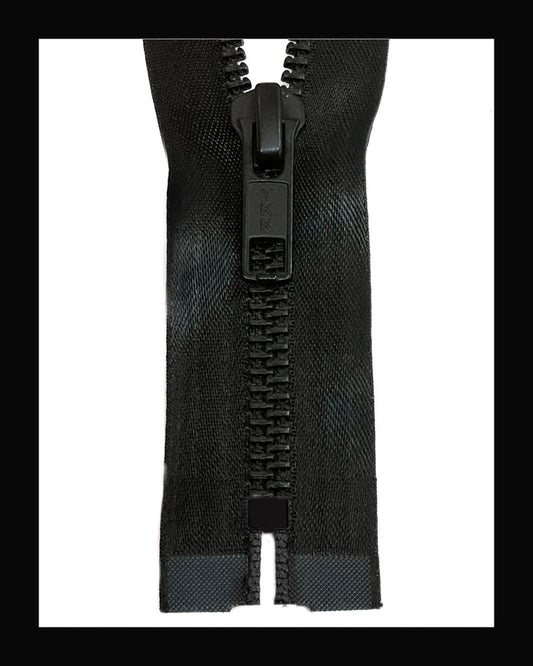 Information related to zippers, thread, and sewing.