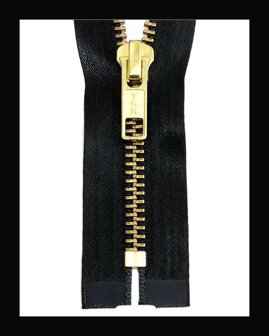 Information related to zippers, thread, and sewing.