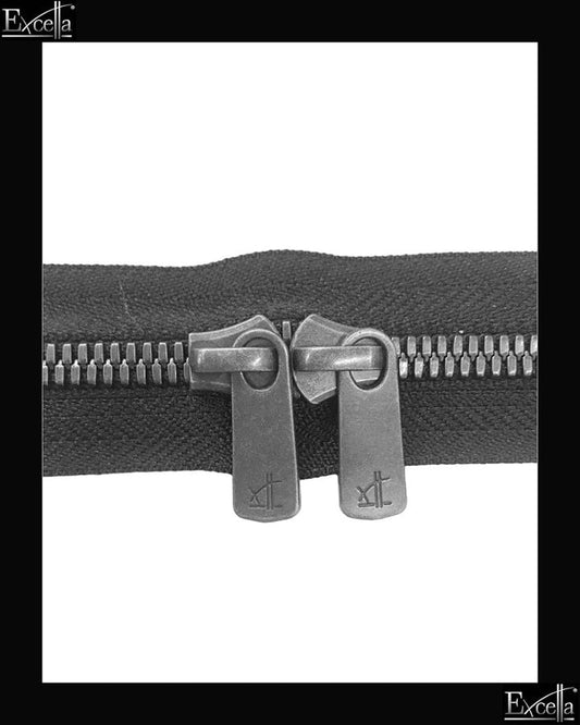 Information related to zippers, thread, and sewing.