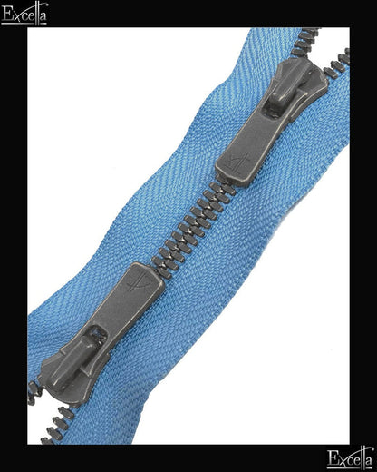Information related to zippers, thread, and sewing.