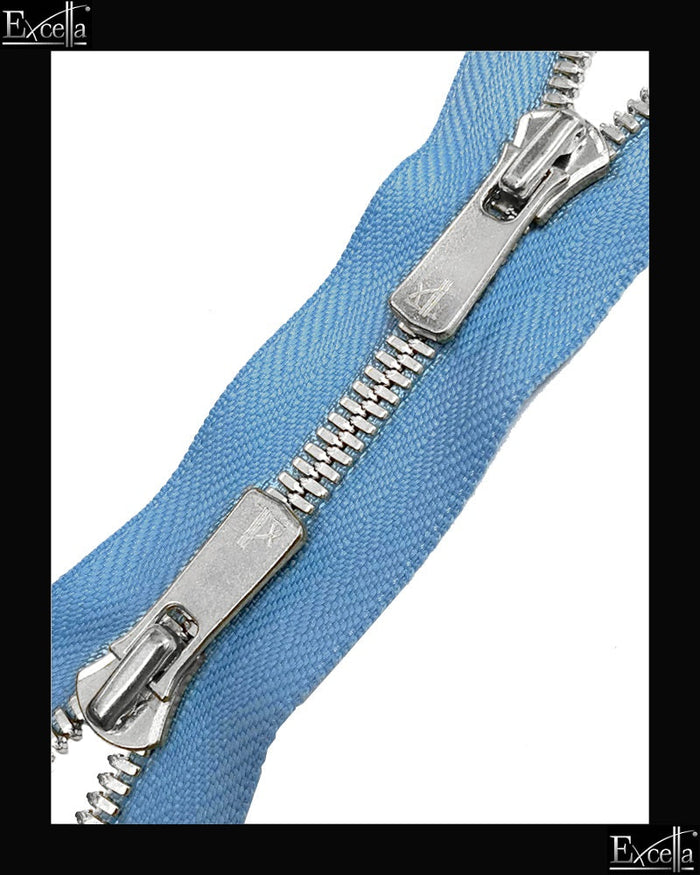 Information related to zippers, thread, and sewing.
