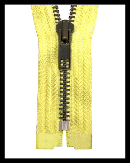 Information related to zippers, thread, and sewing.