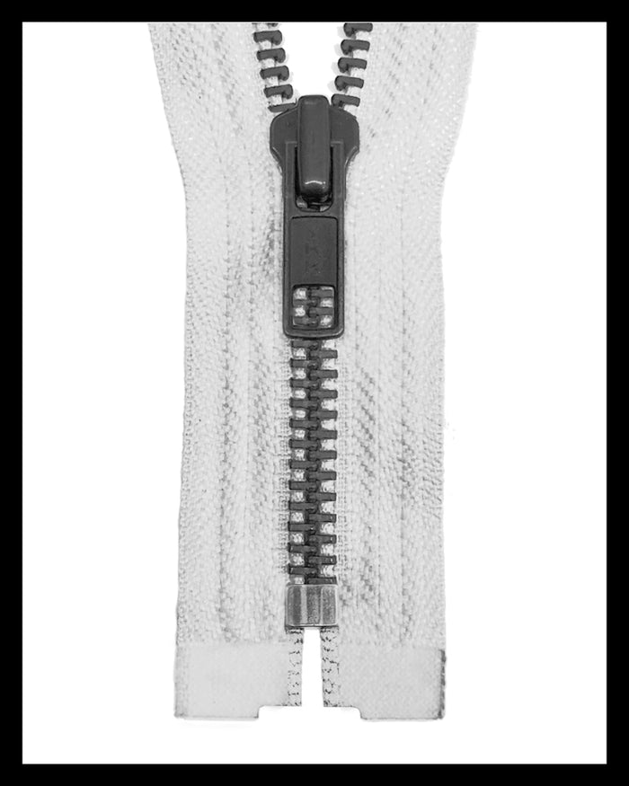 Information related to zippers, thread, and sewing.