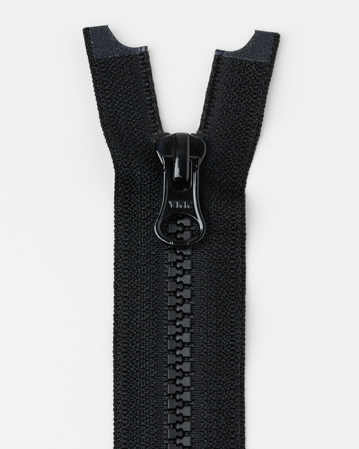 Information related to zippers, thread, and sewing.
