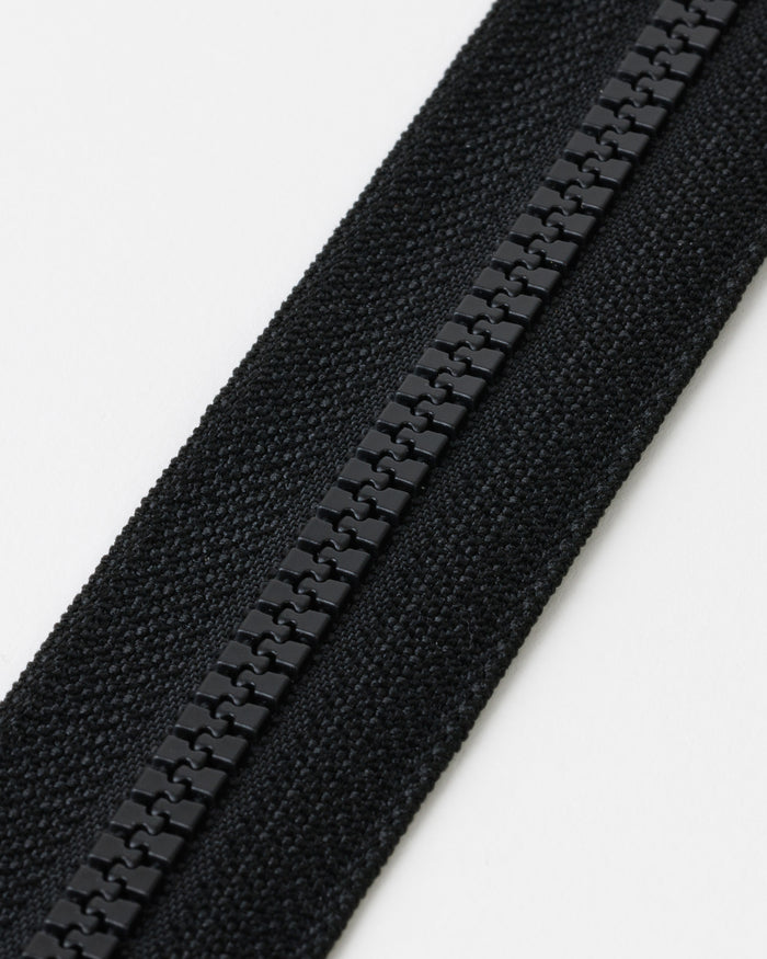 Information related to zippers, thread, and sewing.