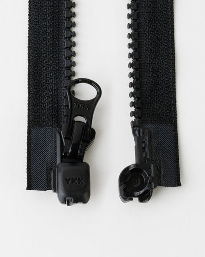 Information related to zippers, thread, and sewing.