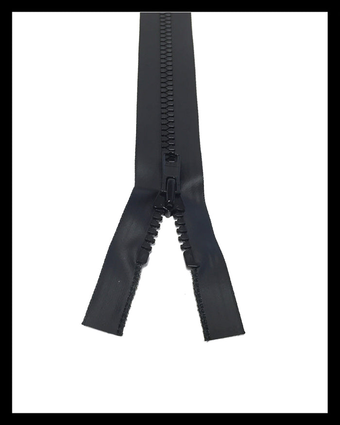 Information related to zippers, thread, and sewing.