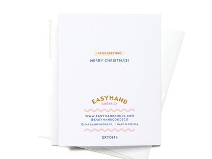 You Sleigh Bitch Greeting Card - Onderkast Studio